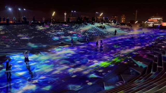 横浜クリスマスプロジェクションマッピングがよかったの記事動画