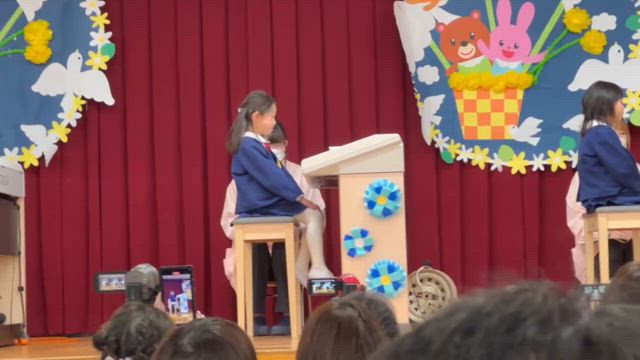 幼児園でピアノ発表会頑張ったよー＼(^o^)／嬉しい報告いただきました(#^.^#)の記事動画