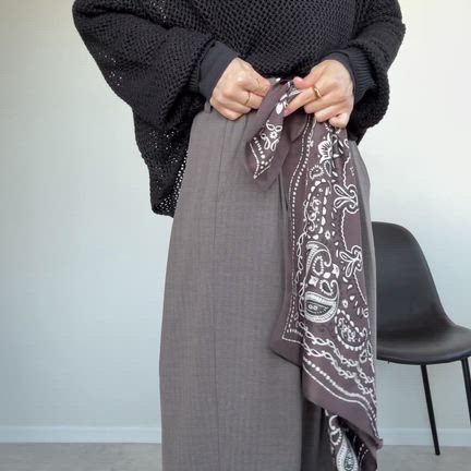 【お知らせ】コラボタックワイドパンツ発売しました‼️の記事動画