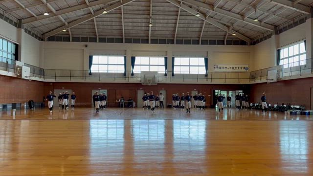 室内練習【城山中学校】の記事動画