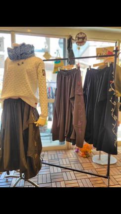 【　　スカートのようなパンツ　】の記事動画