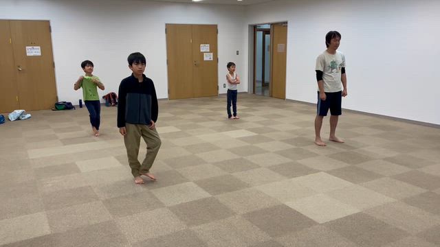 稽古の様子　2/7の記事動画