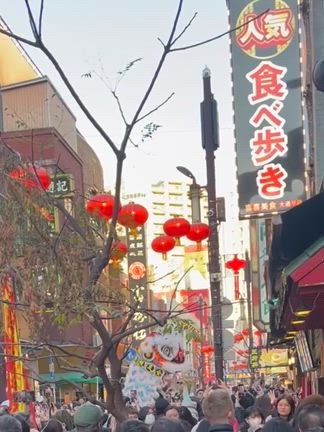 春節祭 横浜中華街の記事動画