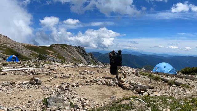 パノラマ銀座縦走の記事動画