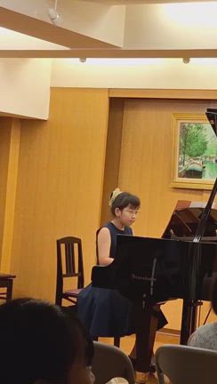 ピアノ発表会の記事動画