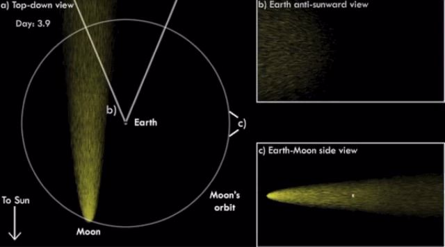 レモン彗星と長月朔・新月のナトリウムビームの記事動画