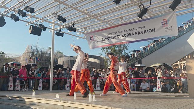 万博でK-POPグループのイベント見て懐かしくなったの記事動画