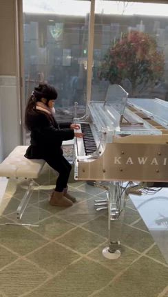 雪の日にストリートピアノ⛄動画をお披露目(*^▽^*)の記事動画