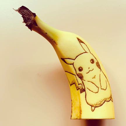 動くバナナアートの記事動画