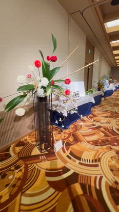 フラワーショーの展示を作ってリハーサルの記事動画