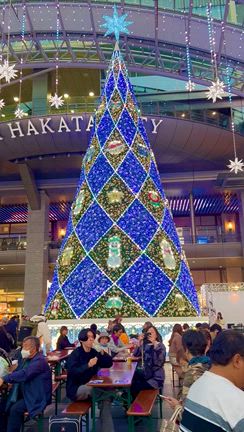 『今年も★ 博多駅が光の街に❣️』動画有り(^^)の記事動画