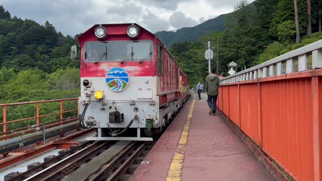 奥大井湖上駅の記事動画