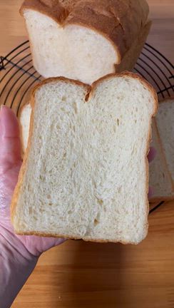 食パン　型違い2種まとめ焼きの記事動画