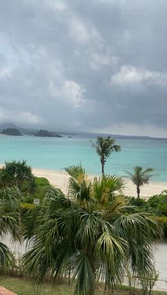 沖縄旅行記　4月の海の記事動画