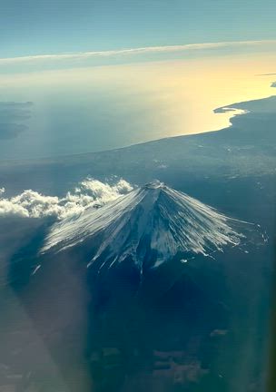 空からの富士の記事動画
