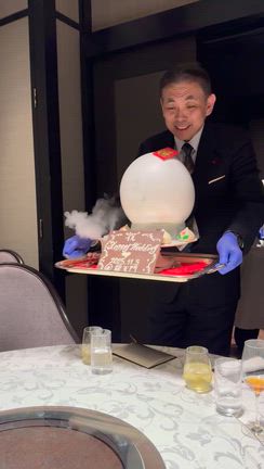 ビックリだらけのお祝い感謝ディナー@『龍天門』の記事動画