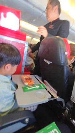 【親子海外旅】息子の初フライトレポの記事動画