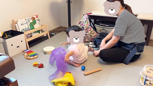 「シャボン玉」に合わせて小さいおててで手拍子の記事動画