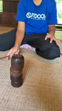 舞岡公園の古民家で昔の遊びを楽しめるよ！の記事動画