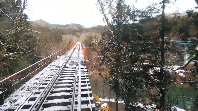 秋田内陸縦貫鉄道の事故現場・・・の記事動画