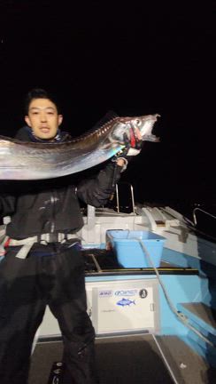 186㎝ドラゴン太刀魚の記事動画