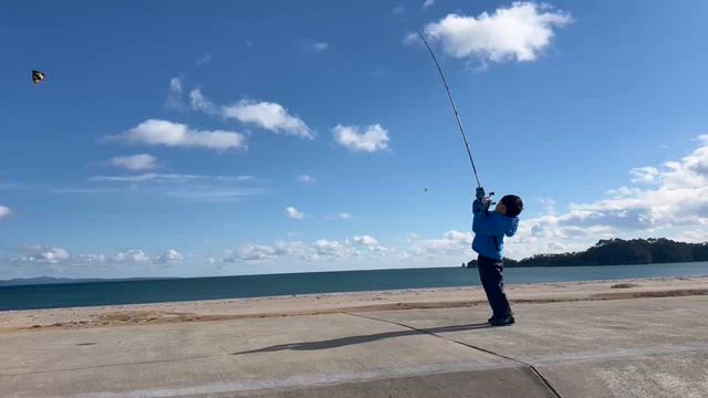 1月3日は強風のたこ釣り(^^)の記事動画