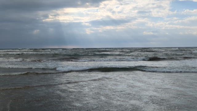 北陸旅行記⑤　千里浜の記事動画