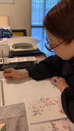 ロータス墨絵教室の記事動画