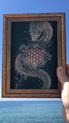 ２L判サイズで複製画４種類作ってみました。の記事動画