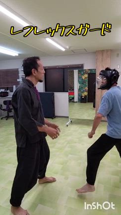 護身術の入門技❗️新メンバーチャレンジ️の記事動画