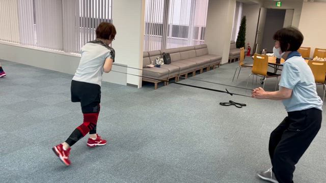 少ない人数で頑張りました。の記事動画