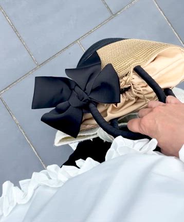 次の新作かごバッグを少しだけご紹介♡の記事動画