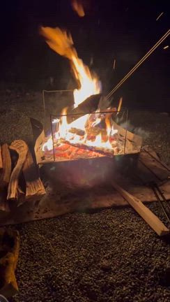 ソロキャンプ♡ミロクキャンプ場の記事動画