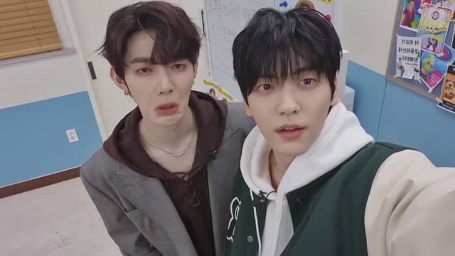 推しグル共演きたー！( ;∀;)❤️スビン&ジャンハオ｢推しと推し」に出演の記事動画