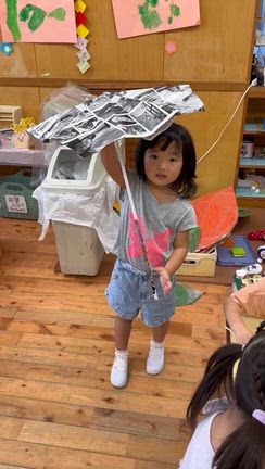 手作り傘の記事動画