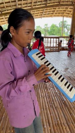 「あなたの鍵盤ハーモニカが、子どもたちの“はじめての音楽”になる」プロジェクト。の記事動画