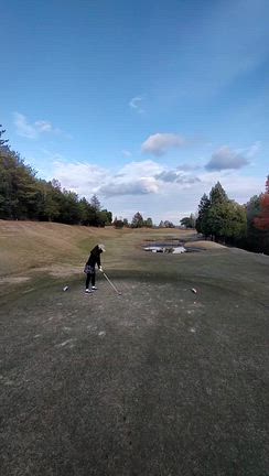 丹波篠山の『ベルグリーンカントリークラブ』で夫婦ゴルフしたよー♫の記事動画