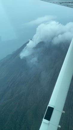 桜島噴火前の撮影に成功しました!の記事動画