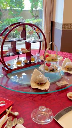 【宇都宮市】チャイニーズアフタヌーンティー...中国料理　黄河。の記事動画