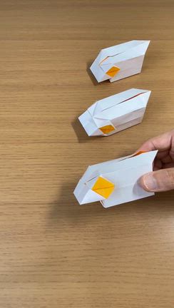 折り紙おもちゃ「はしる！ヒツジ貯金箱の記事動画