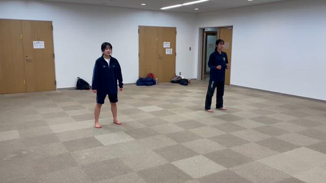 稽古の様子　2/9の記事動画