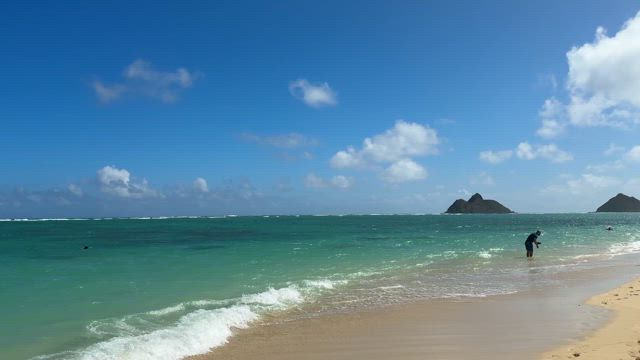 久し振りのラニカイ、カイルアの記事動画