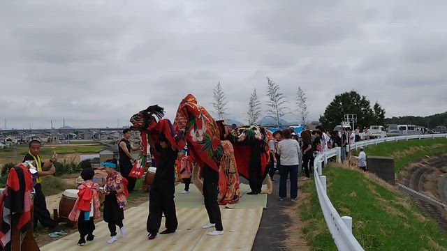 小川淳也さん商店街街宣、山崎八幡神社秋季例大祭宵祭の記事動画