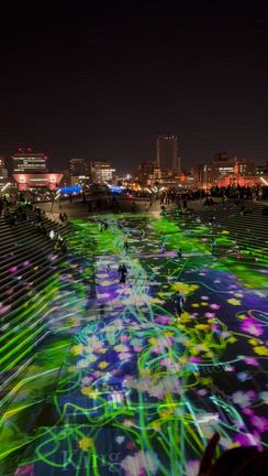 横浜クリスマスプロジェクションマッピングがよかったの記事動画