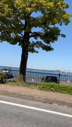 青空の琵琶湖＆三井寺餅、ヤギさん、そして反町さん♪の記事動画