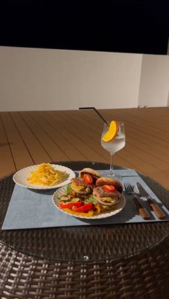 宮古牛ﾊﾞｰｶﾞｰ/ﾊﾟｲﾝｿｰﾀﾞ(手作り)の記事動画