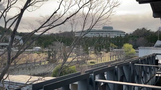 【旅レポ】京都国際会館・宿泊施設「ロッジ」からの眺めの記事動画