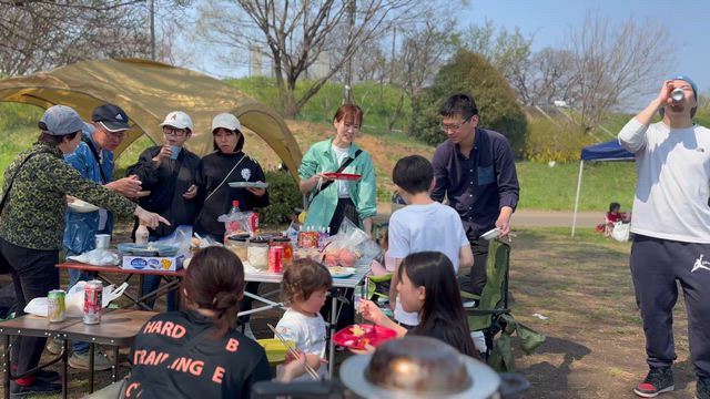 花見トレーニングBBQの記事動画