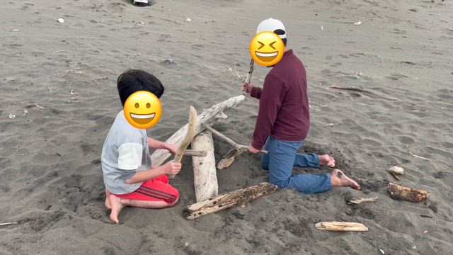 春の海で遊んできました！の記事動画