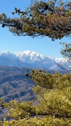 京ヶ倉から北アルプスを眺める　今年のイベント第1回の記事動画